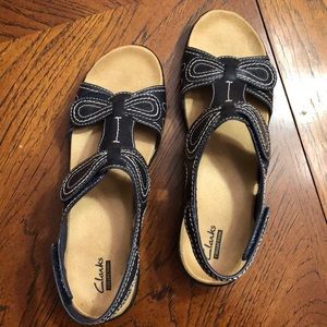 Clark’s Lexi Navy Sandal